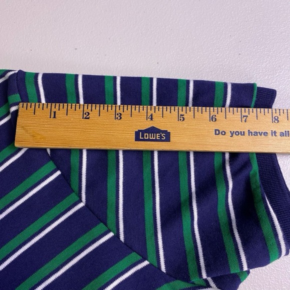 Polo Ralph Lauren Polo L Mens Custom Multicolor Striped Preppy VGUC - Picture 6 of 7